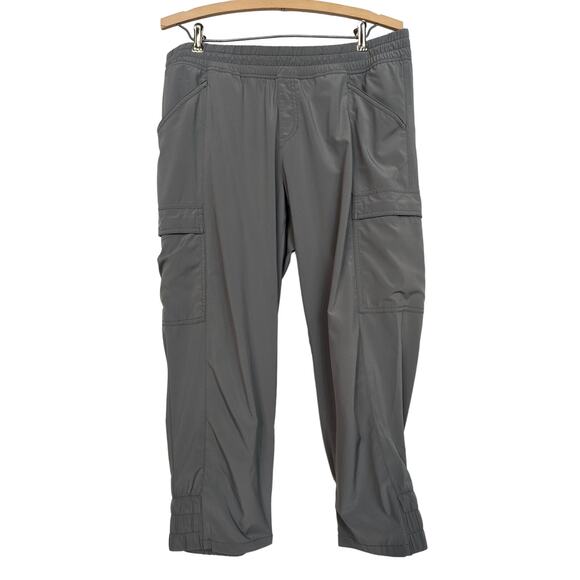 North Face Hiking Cargo Capri Gray 14 - Picture 1 of 10